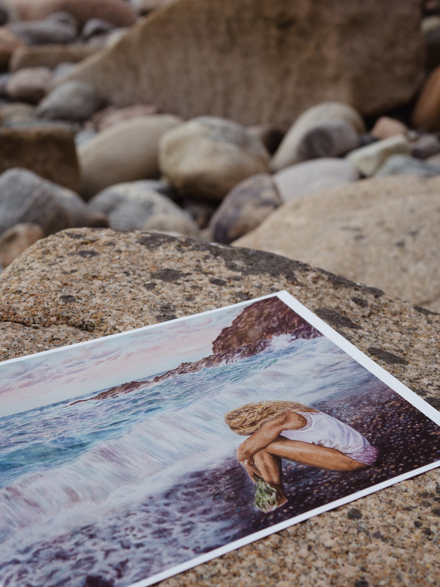 Embraced by the Mediterranean - Fine Art Print