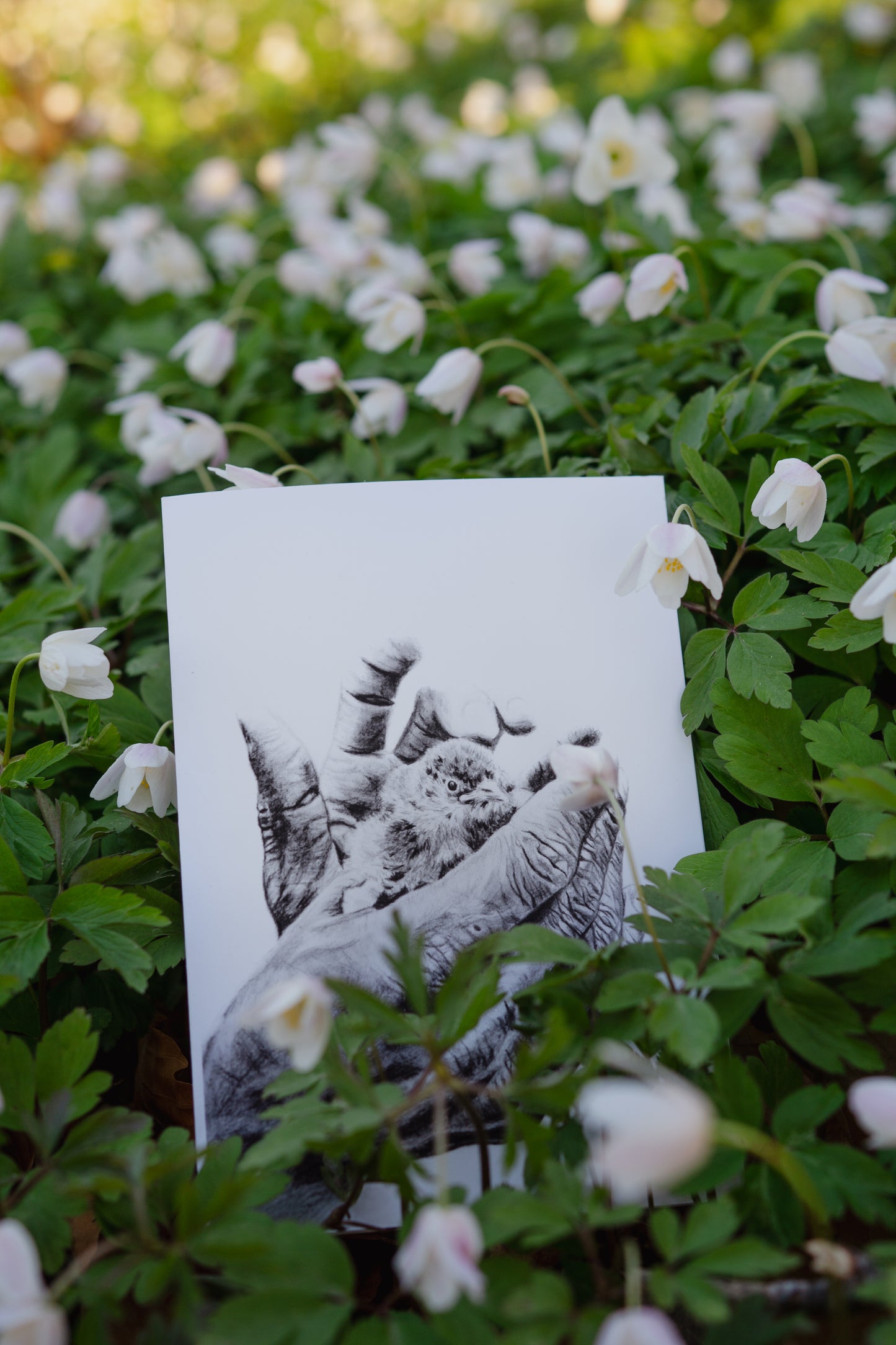 The nurturer - Greeting card