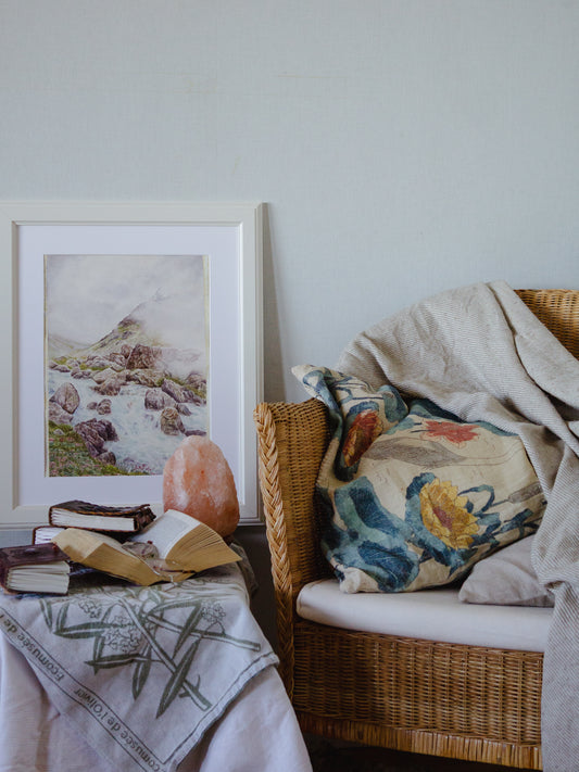 Seduced by the river Romanche - Fine Art Print