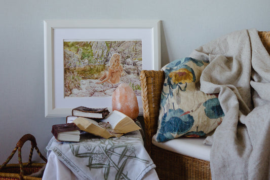 A quiet song from Mont Bégo - Fine Art Print