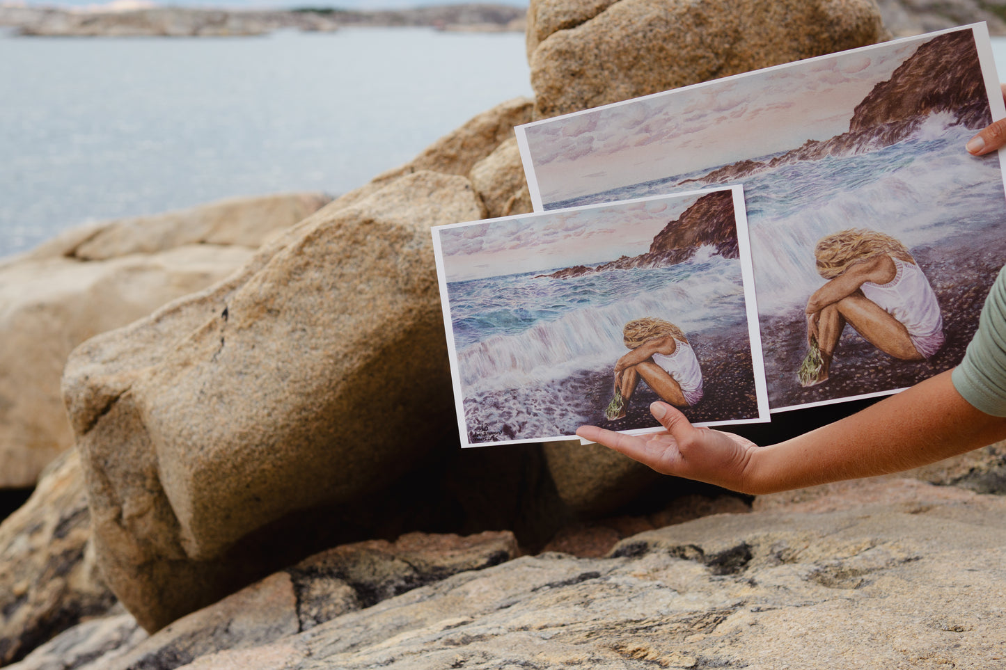 Embraced by the Mediterranean - Fine Art Print