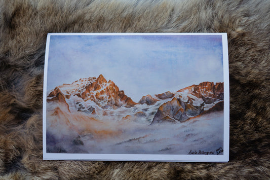 La Meije - Greeting card