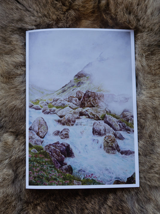 Mountainscapes - Greeting card set of 6