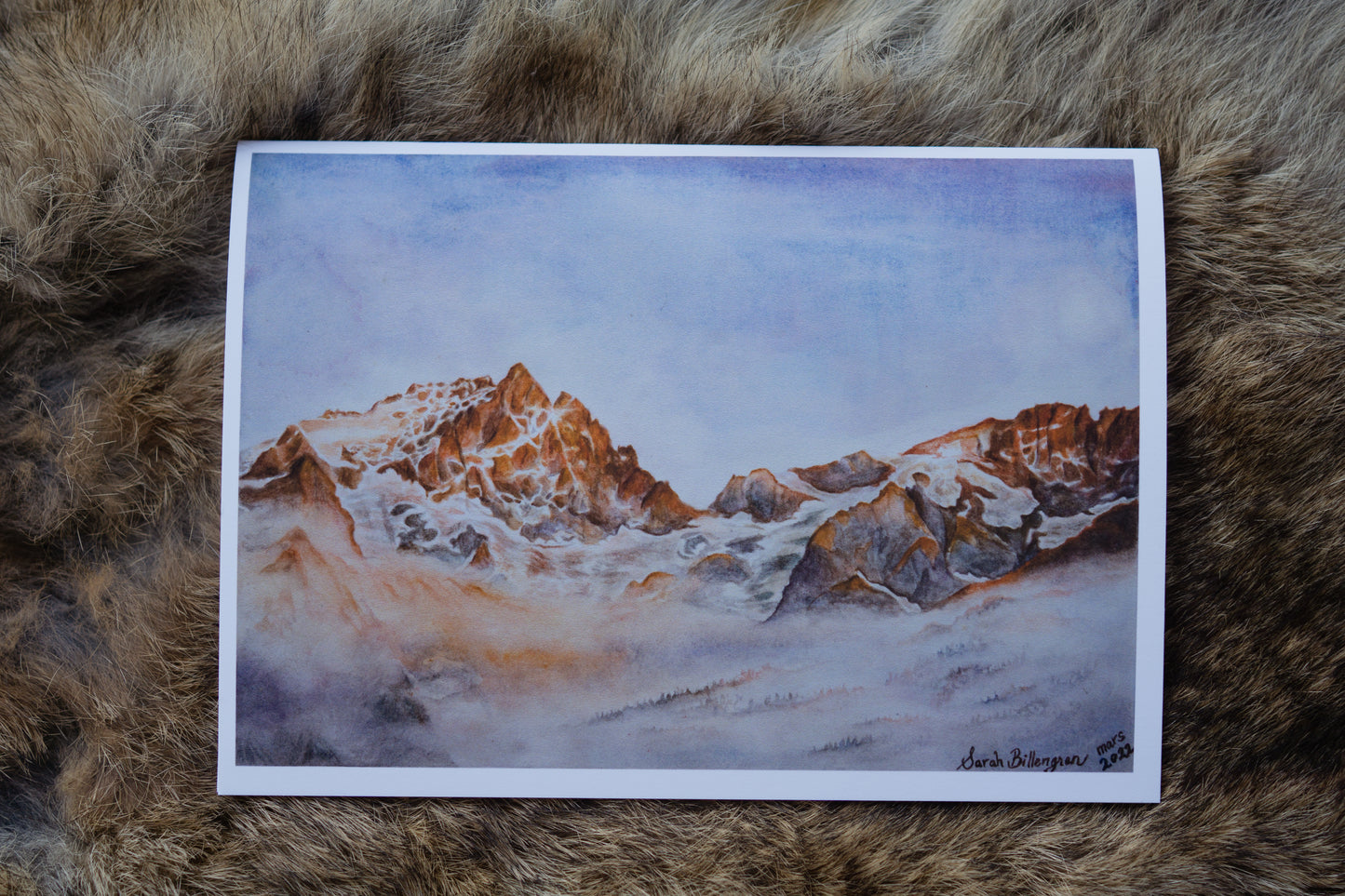 Mountainscapes - Greeting card set of 6