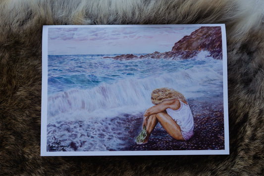 Embraced by the Mediterranean - Greeting card