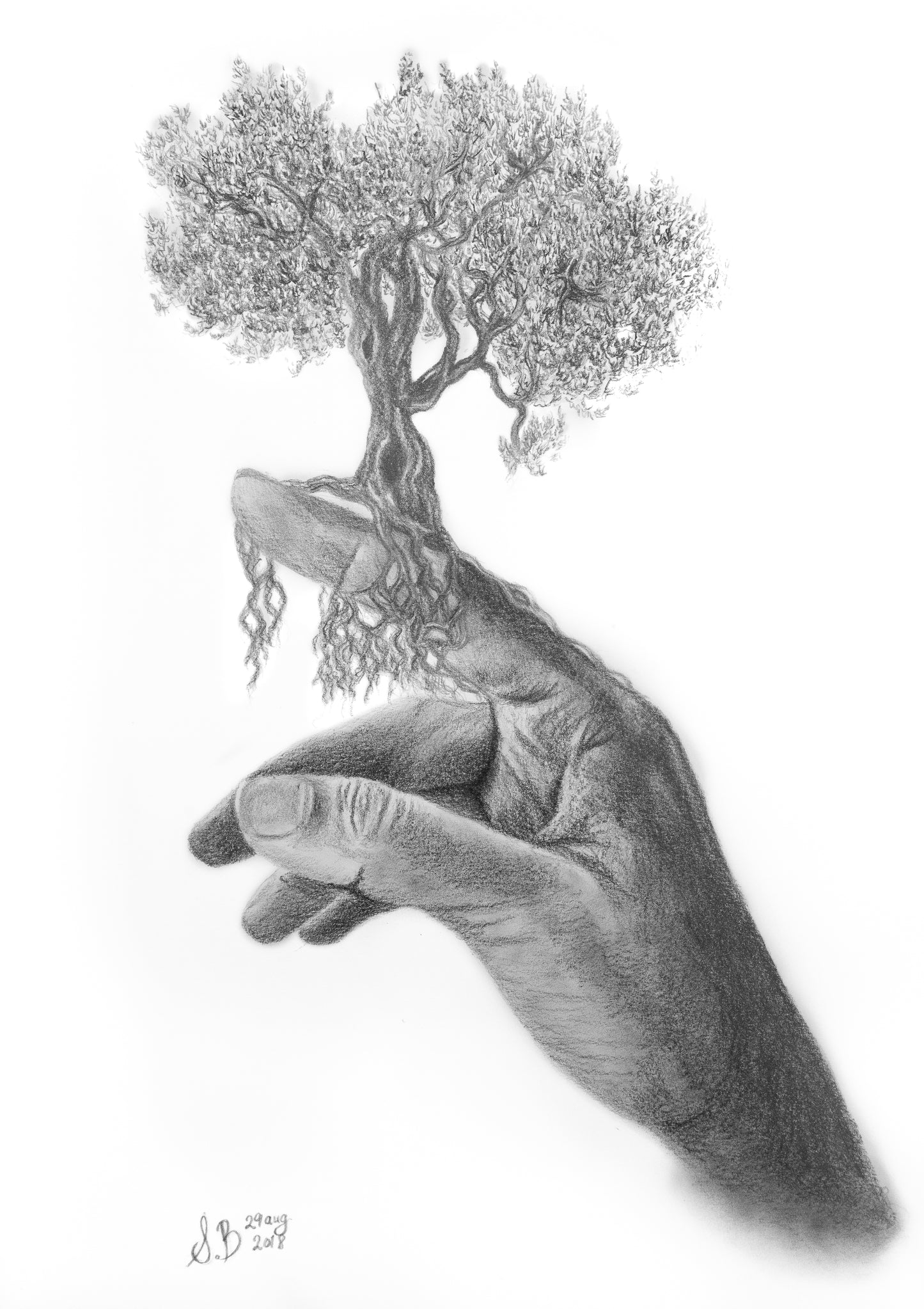 Troll finger - Fine Art Print